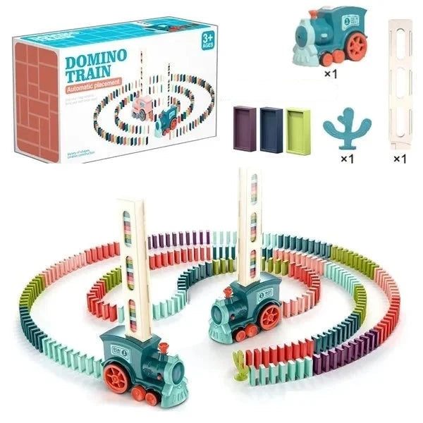 Build&Beyond - Train Dominoes Set